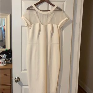 Maggy London illusion top dress